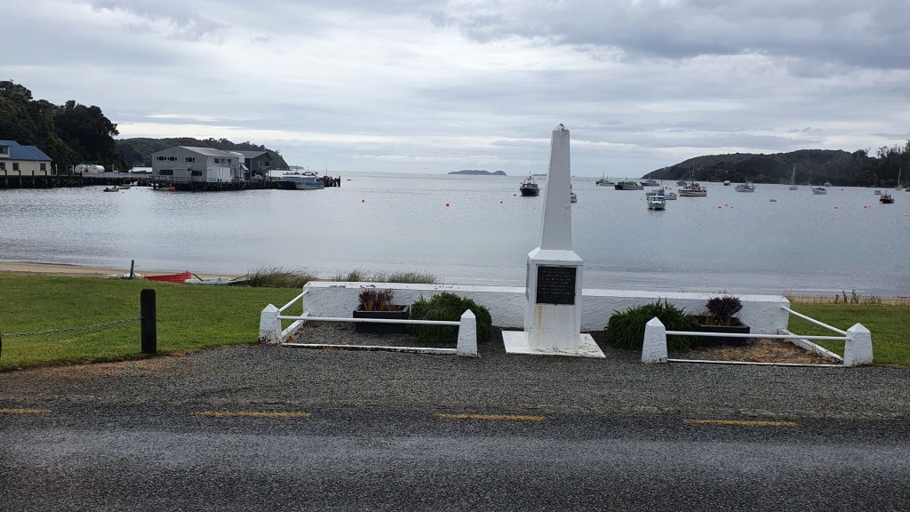War Memorial, Oban, Stewart Island, ANZAC, 