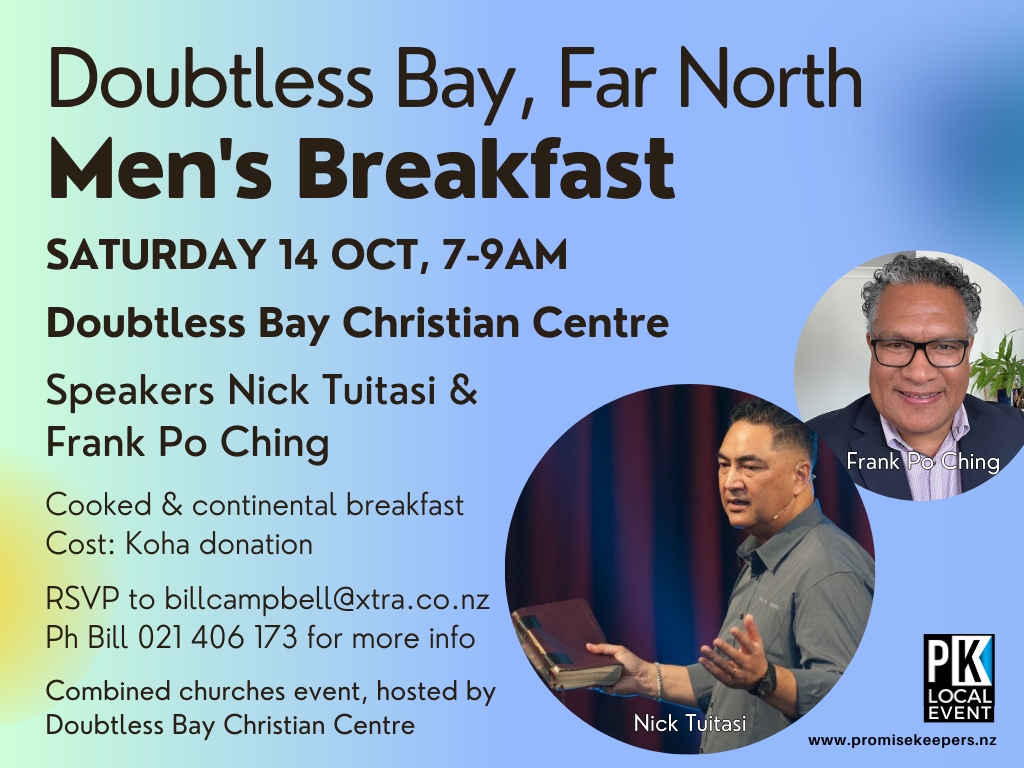Doubtless Bay Men's Event Saturday 14 October