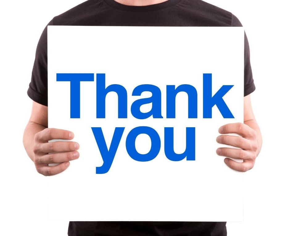 Thanks for your support