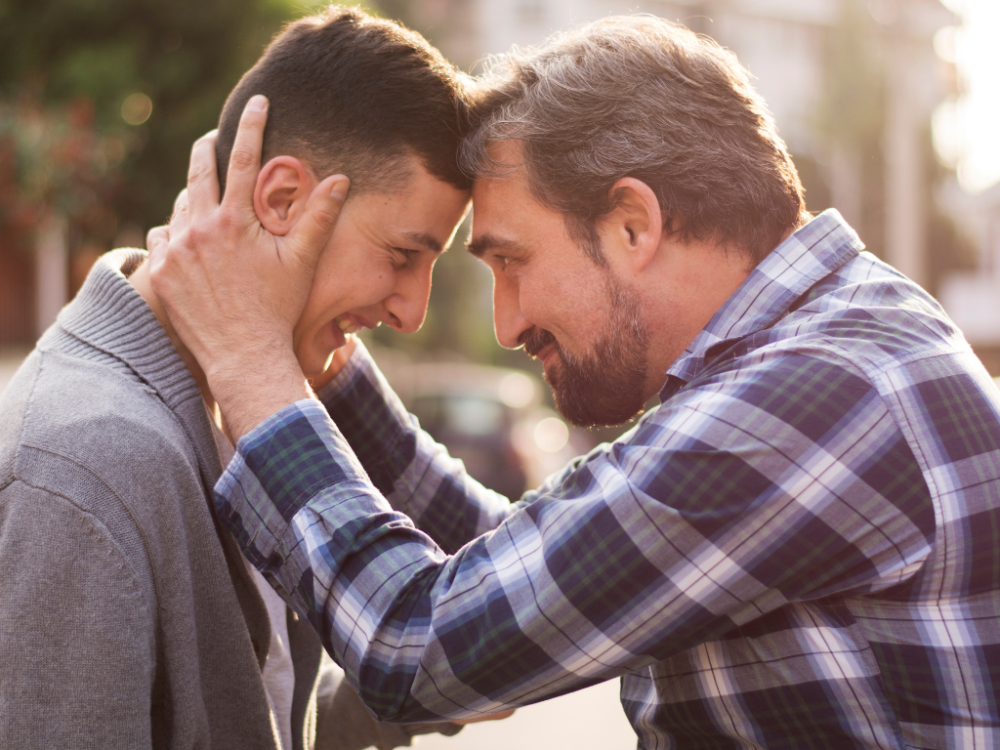 Father and Son friendship and love