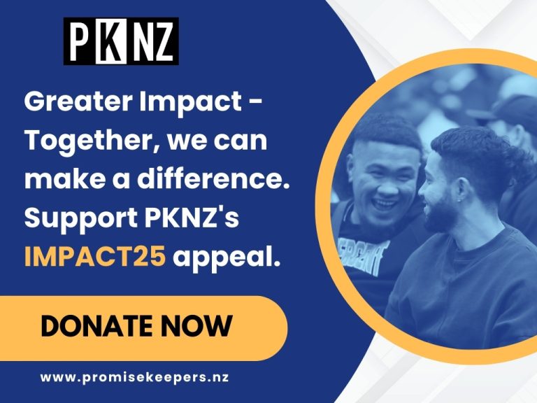 Together we can have greater impact, bringing hope, freedom, and encouragement to men across New Zealand