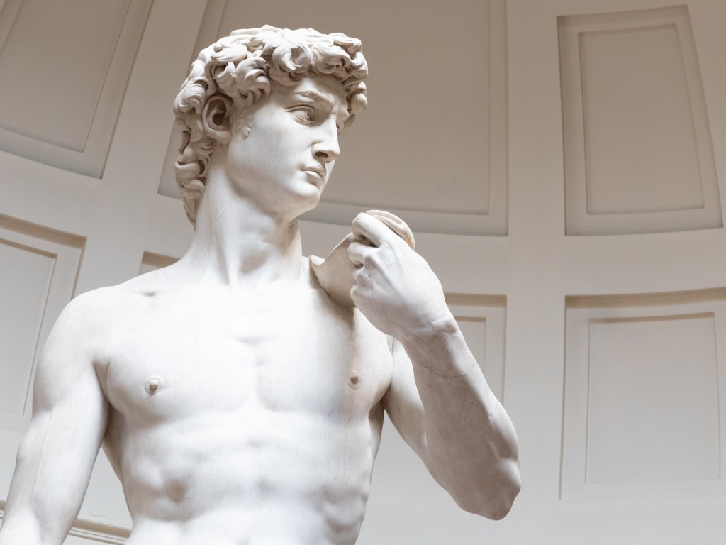 David sculpture by Michelangelo