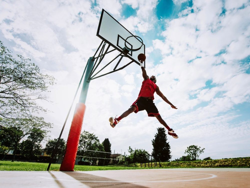 Basketball players keep persevering with every shot they take.