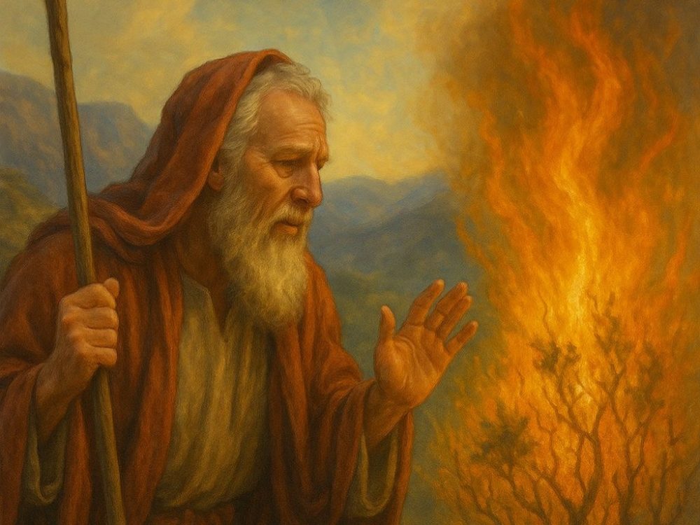Moses and the burning bush, experiencing God