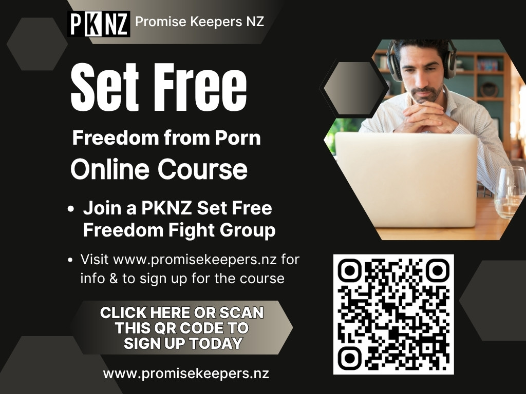 Freedom Fight, Set Free, Freedom from Porn, get help with a porn addiction, Join a PKNZ Set Free Freedom Fight Group Visit the Promise Keepers NZ website for info & to sign up for the course
