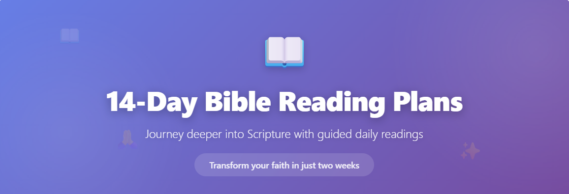 Journey deeper into Scripture with daily Bible readings