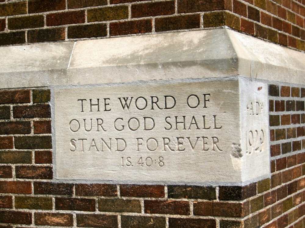 Jesus is the cornerstone of our faith. A cornerstone was the first foundational stone laid in the building’s foundations.