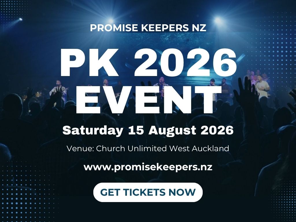 Promise Keepers Auckland Event is on 15 August 2026. Get Your Tickets Today from Promise Keepers NZ