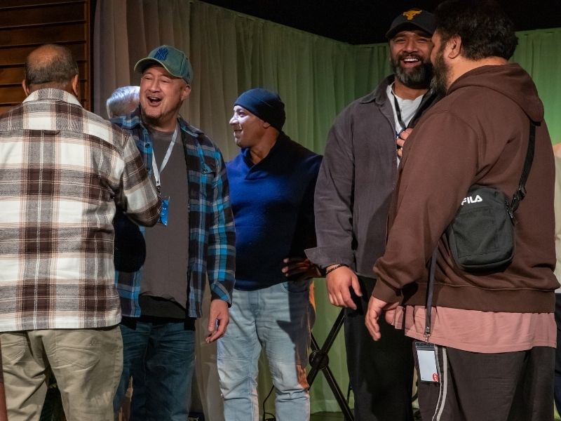 At the PK Christchurch men's event there was a strong sense of community and a lasting spiritual impact among the men of the South Island