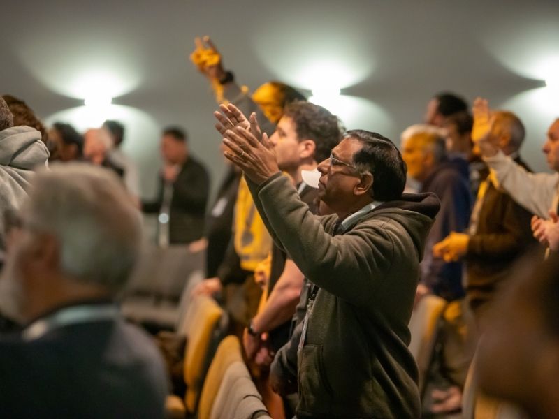 "The way the men sang and worshipped the Lord, it was powerful. I know the gates of hell were shaken."